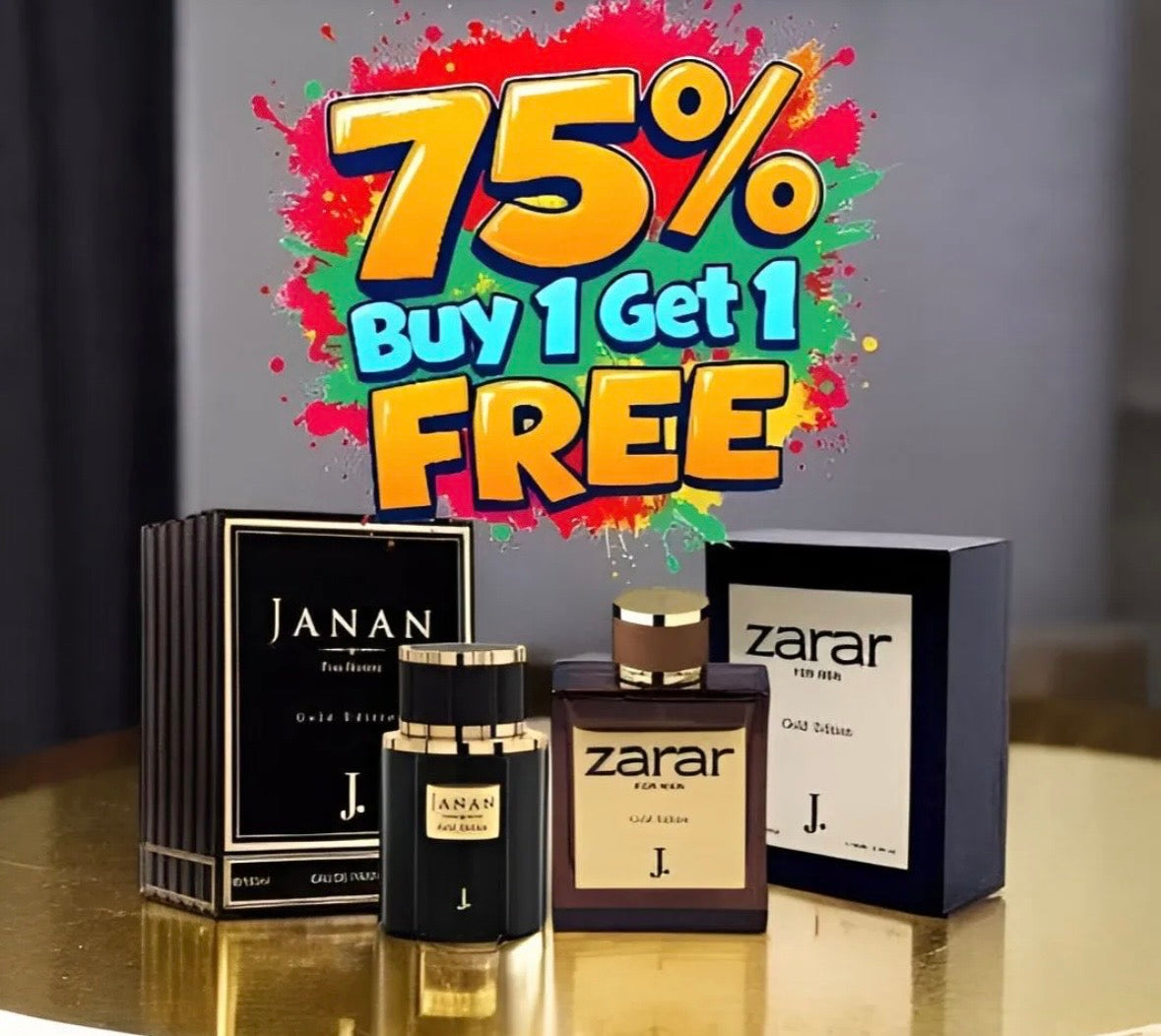 J.Janan Gold + J.Zarar | 5k+ Sold🔥|Top Class Quality